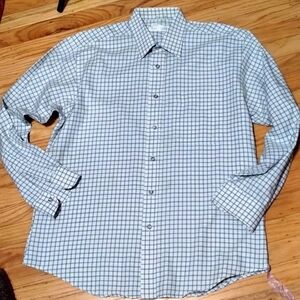 St. Michael from Marks & Spencer 100% cotton dress shirt Sz 16 41cm Gorgeous